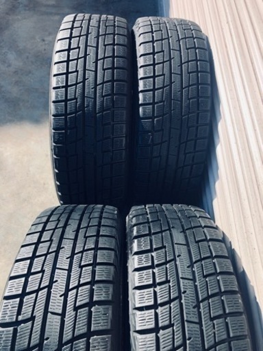 冬タイヤ 195/65R15 カローラ等用アルミ付きスタッドレス バリ山4本組