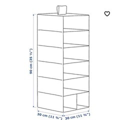 IKEA 収納　吊るすタイプ