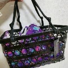 浴衣　小物　かごバッグ