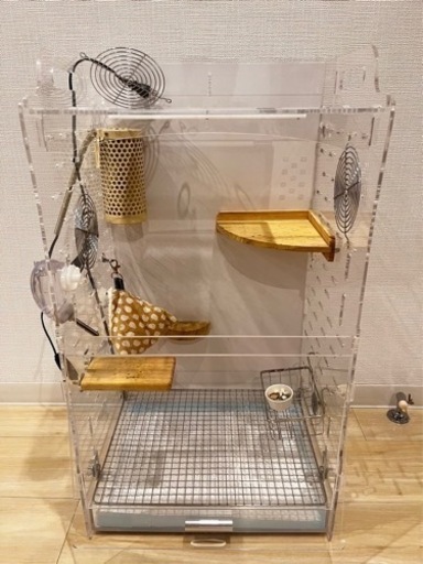 GEXアクリルケージ　持ち運びケージ　その他もろもろ