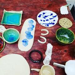 陶芸教室　港南区　月謝なし　通いやすいです　自由に作れます。(* ´ ▽ ` *)の画像