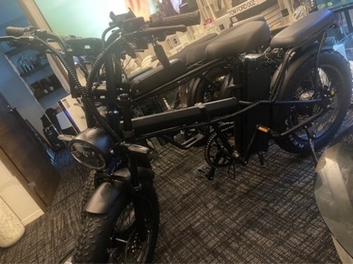 電動自転車　スーパーマットブラック