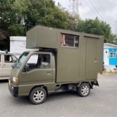 軽トラックキャンピングカー状態良好車検付　MT