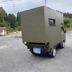 軽トラックキャンピングカー状態良好車検付　MTの画像