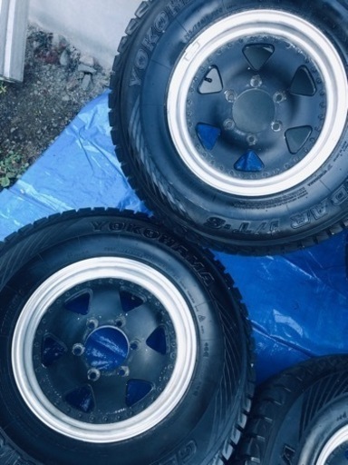 冬タイヤ 265/70R15 プロシード用アルミ付きスタッドレス 4本組