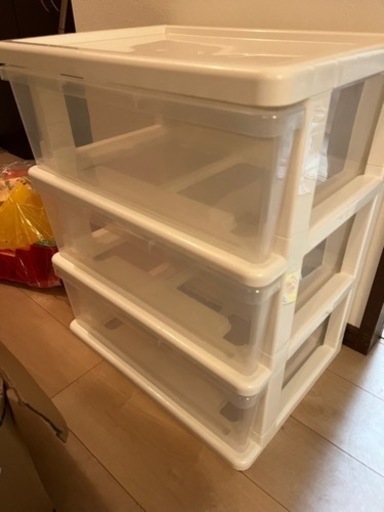 衣類収納 3段