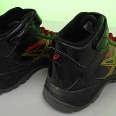 【お渡し先決定】子供用　アシックス　スノトレ　（25.0cm、ブラック）の画像