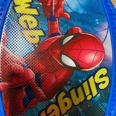 新品未使用　子供用　スパイダーマン キャスターボード 　タイヤ光りますの画像