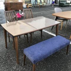 筑波産商 ダイニング4点セット