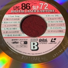 LD デジタル レーザーディスク １枚 第一興商 DAM LPC-８６ SLP-７２ 邦楽 ヒット曲の画像