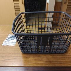 大容量・前かご・自転車・ＦＢ−０５７Ｋ・OGK・新品・こげ茶色・ブラウンの画像