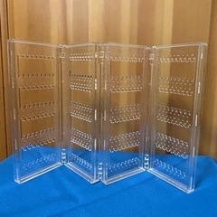 値下げしました　ピアスイヤリング収納ついたて