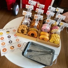 【 お取引中】おままごと ドーナツ屋さんの画像