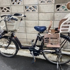 お値下げしました！子ども乗せ電動自転車　ブリジストン