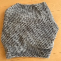※お取引中※【中古品】スヌード(リングマフラー)  グレーの画像