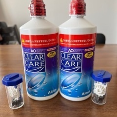 (新品未開封)ソフトコンタクトレンズ洗浄液