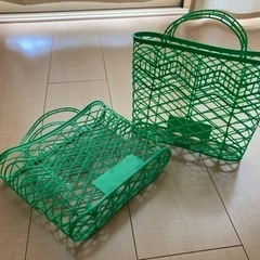 【中古】みかんカゴ