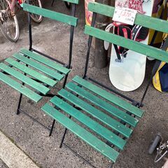 リサイクルショップどりーむ荒田店No.4682　折りたたみ椅子♪　