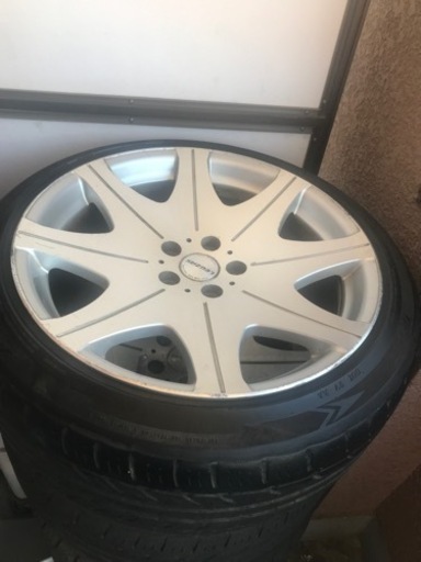 REGZAS 19インチ　逆反り　4本セット　5穴