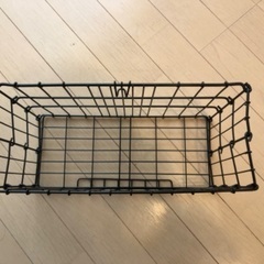 ブリヂストンの自転車カゴ　折りたたみ可の画像