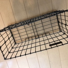 ブリヂストンの自転車カゴ　折りたたみ可の画像