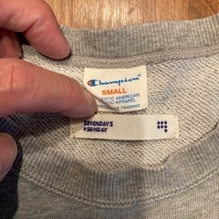 チャンピオン　スウェット生地　Tシャツ　サイズＳの画像