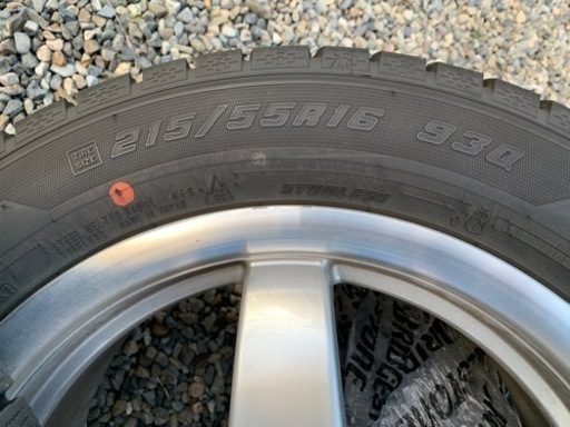 215/55R16 スタッドレスタイヤ ホイール4本セット　VWパサート