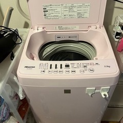 取引相手決まり Hisense 洗濯機