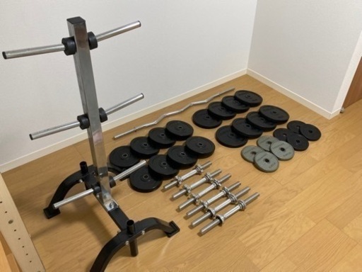 ダンベル＆ラックセット ※バラ売りor値引可