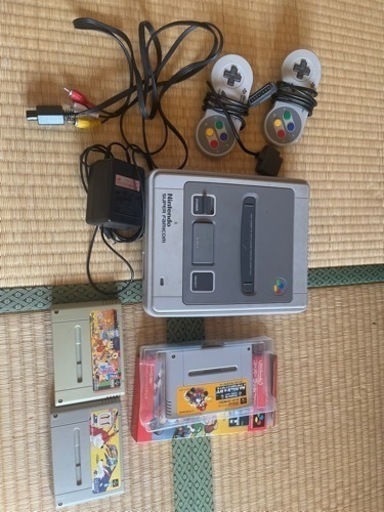 【取引中】スーパーファミコン　1式　セット　ソフト付き