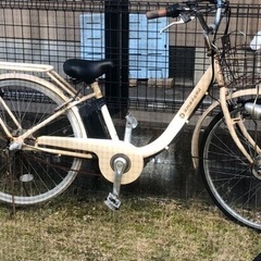 電動アシスト自転車　26インチ　修理必要