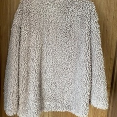 ボアブルゾン　Ｌサイズの画像