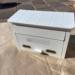 （お渡し決定）白いポスト