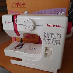 ミシン　ジャノメ Sew D'Lite JA525