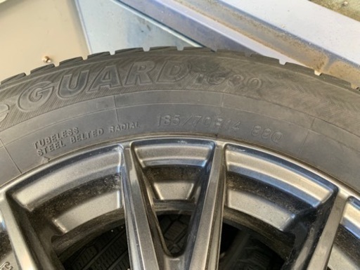 ホイール付きスタッドレス　4本セット