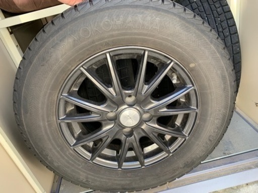 ホイール付きスタッドレス　4本セット