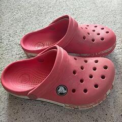 crocs サンダル 18cmの画像