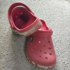 crocs サンダル 18cmの画像