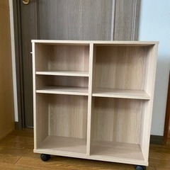 アイリスオーヤマ　棚　キッチンワゴンの画像