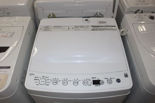 ★特別価格  大幅値下げ！★ハイアール 全自動洗濯機 (BW-45A) 21年製 4.5㎏ 美品！ 販売★大田区、品川区 配送・設置無料★店頭取引歓迎