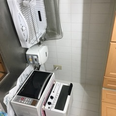 決まりました】キッチン家電4点セット(電子レンジ、トースター、炊飯器、食器乾燥機)の画像