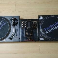 DJ ターンテーブル Technics ミキサー セット