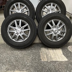 ヨコハマ　アイスガード　145/80R12 ４本　ナット付