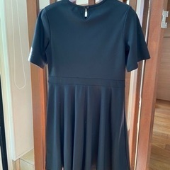 冠婚葬祭に☆黒ワンピースの画像