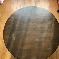 丸型折脚座卓の画像
