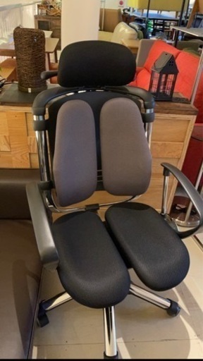 【大幅値下げ】Hara Chair ハラチェア ニーチェ 《標準モデル》グレー　腰痛対策