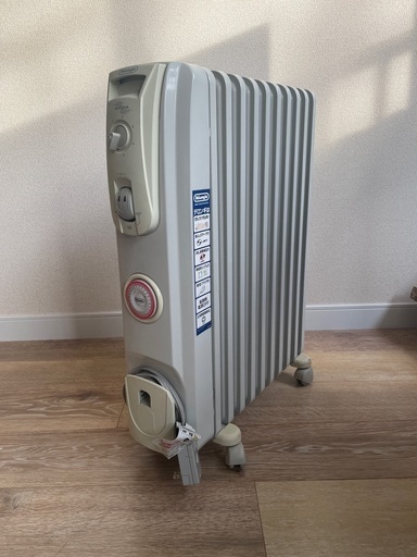 中古デロンギオイルヒーター
