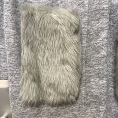 【値下げしました】グレイル　ノーカラーファーポケットコートの画像