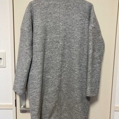 【値下げしました】グレイル　ノーカラーファーポケットコートの画像