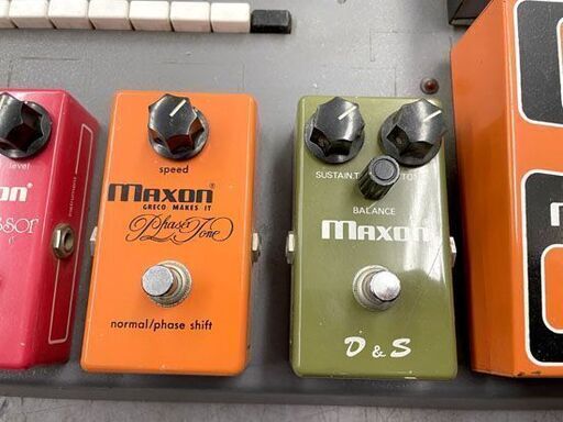 MAXON Sound Effectors エフェクターセット GE-500/JL-70/StereoBOX/Compressor/G